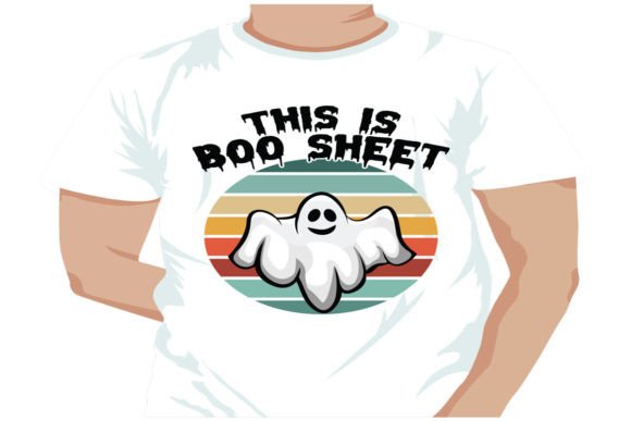 Boo Sheet Printable T Shirt, Halloween Review