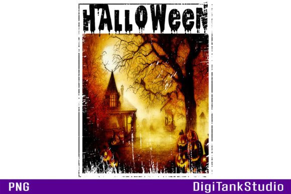 Retro Halloween Spooky PNG Review