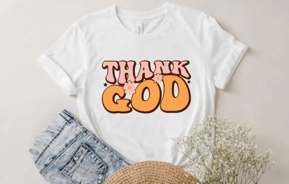 Thank God Retro Design Embroidery Review